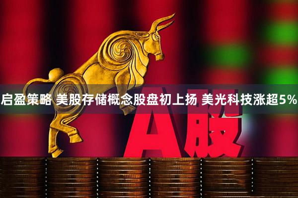 启盈策略 美股存储概念股盘初上扬 美光科技涨超5%